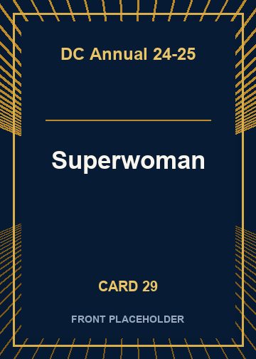 Superwoman front artwork