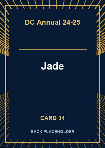 Jade back artwork