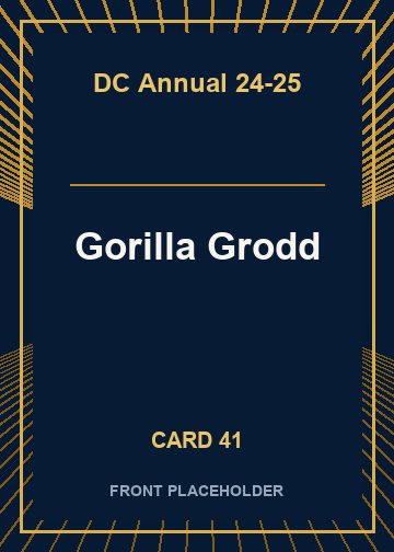 Gorilla Grodd card thumbnail