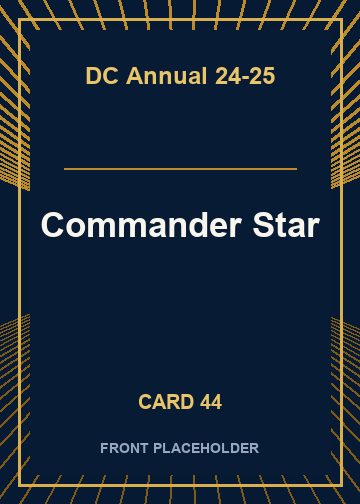 Commander Star front card image