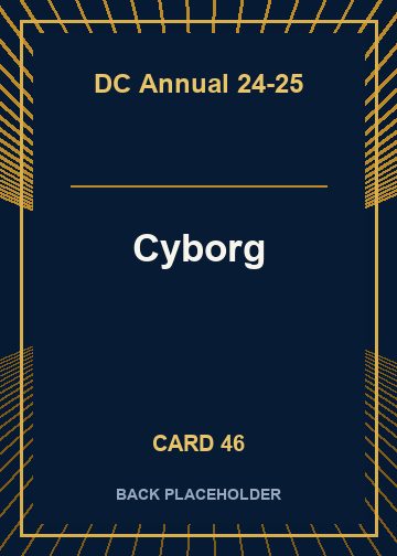 Cyborg back card image