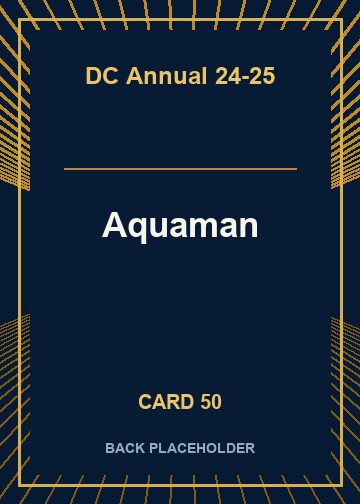 Aquaman back card image