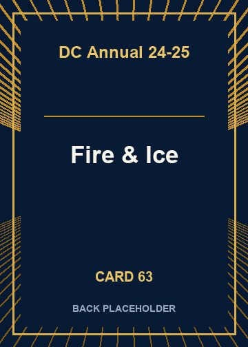 Fire & Ice back card image