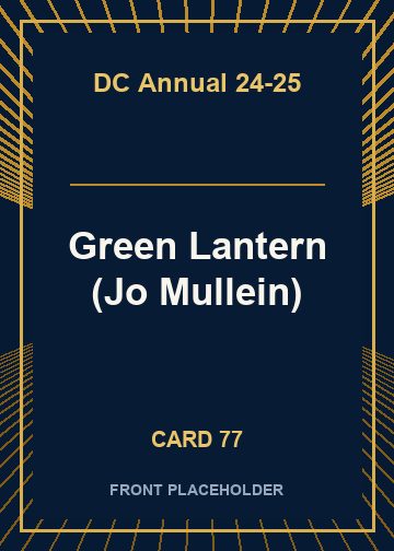 Green Lantern (Jo Mullein) card thumbnail
