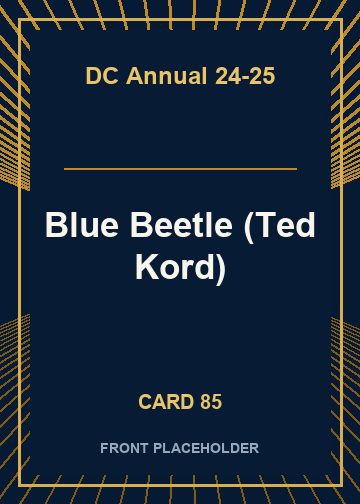 Blue Beetle (Ted Kord) card thumbnail