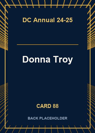 Donna Troy back card image