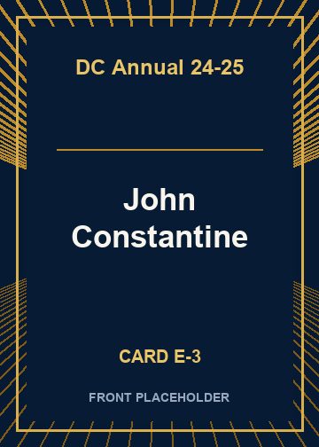 John Constantine front card image