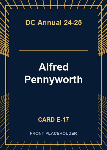 Alfred Pennyworth card thumbnail