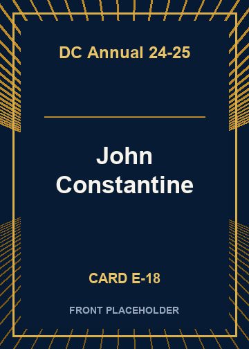 John Constantine card thumbnail