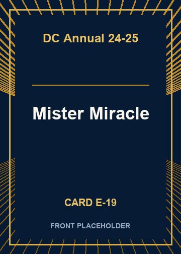 Mister Miracle card thumbnail