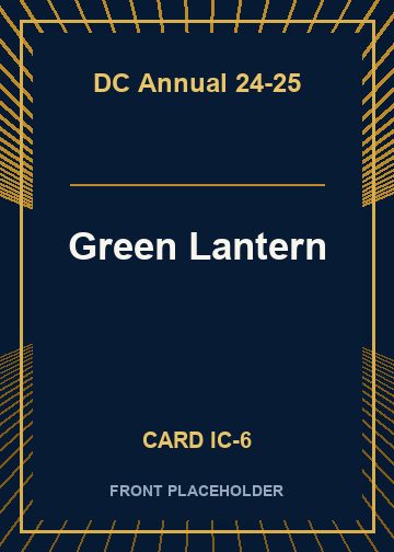 Green Lantern card thumbnail