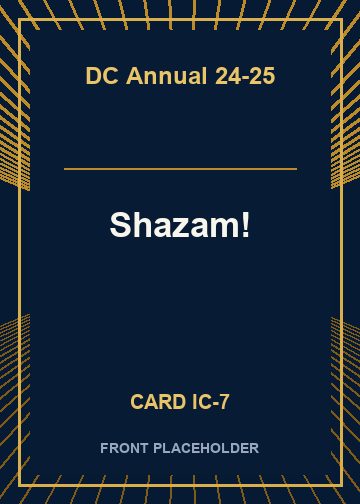 Shazam! card thumbnail