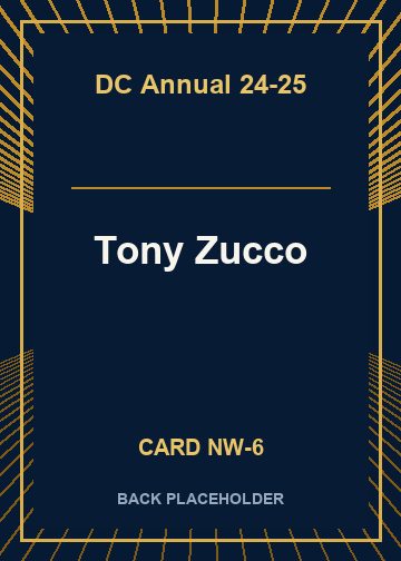Tony Zucco back card image