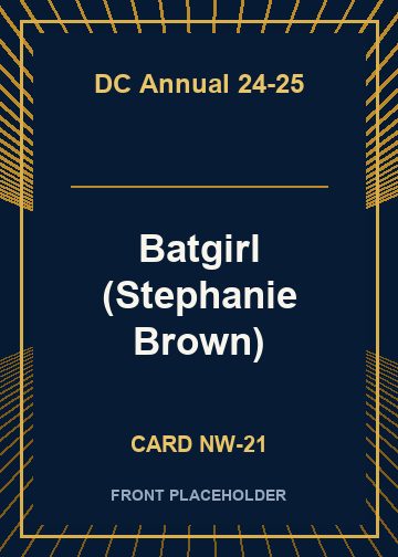 Batgirl (Stephanie Brown) card thumbnail