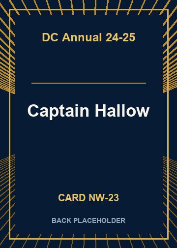 Captain Hallow back card image