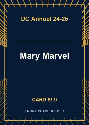 Mary Marvel card thumbnail