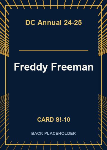 Freddy Freeman back card image