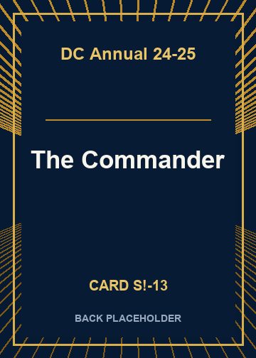 The Commander back card image