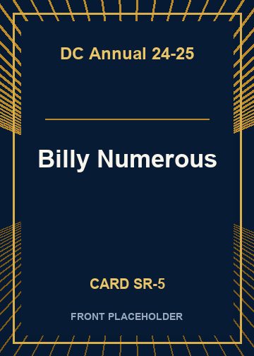 Billy Numerous card thumbnail