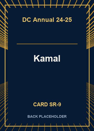 Kamal back card image