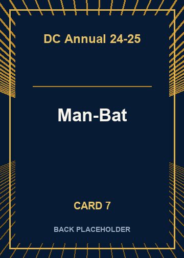 Man-Bat back card image
