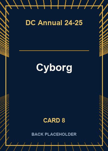 Cyborg back card image