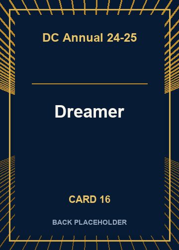 Dreamer back card image
