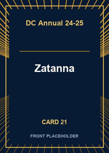 Zatanna card thumbnail