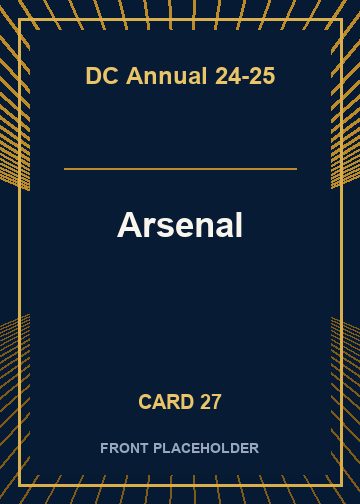 Arsenal card thumbnail