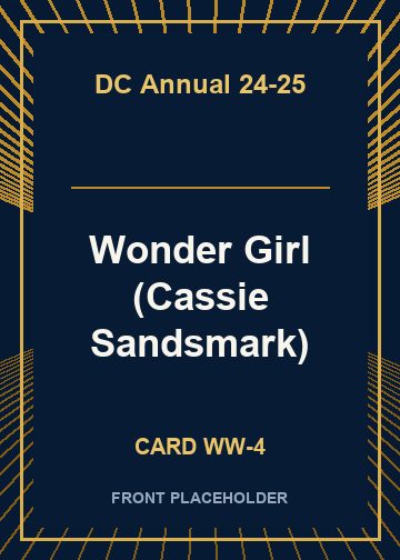 Wonder Girl (Cassie Sandsmark) card thumbnail