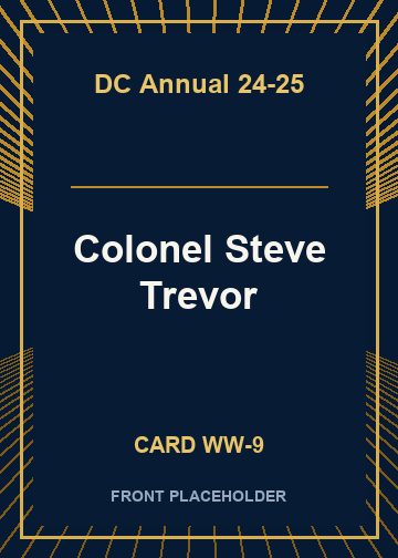 Colonel Steve Trevor card thumbnail