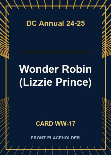 Wonder Robin (Lizzie Prince) card thumbnail