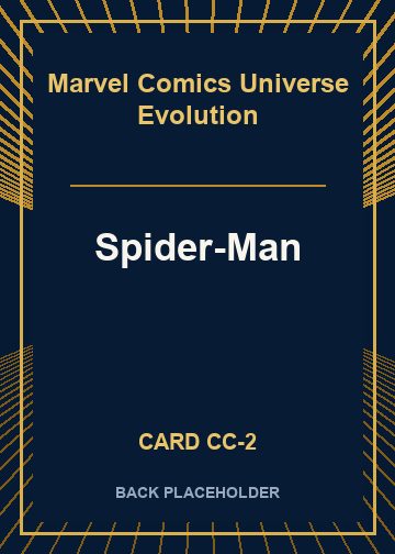 Spider-Man back artwork