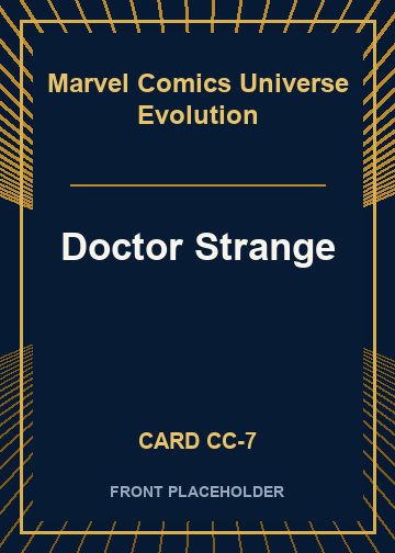Doctor Strange front artwork