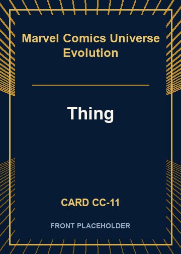 Thing front artwork