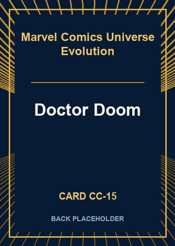 Doctor Doom back artwork
