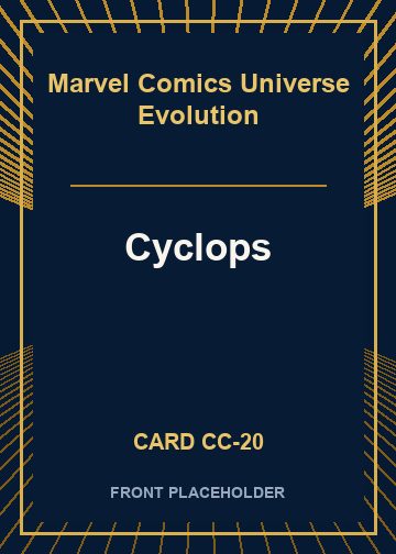 Cyclops front artwork