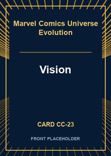 Vision front artwork