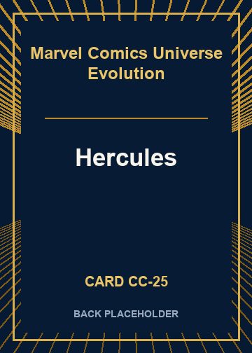 Hercules back artwork