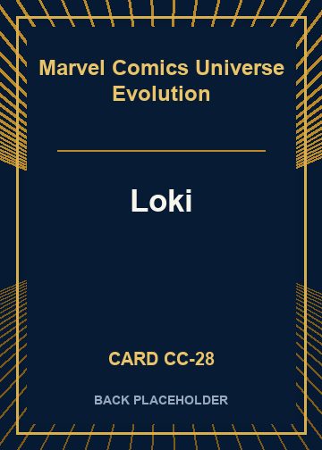 Loki back artwork