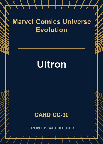 Ultron front artwork