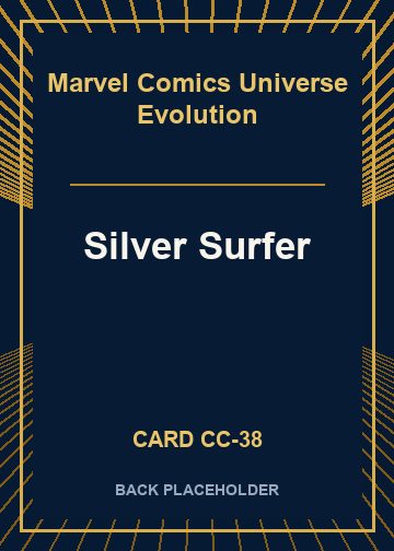 Silver Surfer back card image
