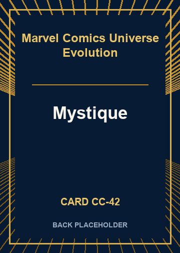 Mystique back card image