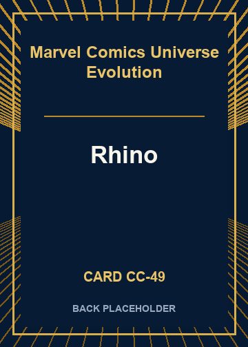 Rhino back card image