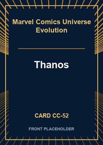 Thanos card thumbnail