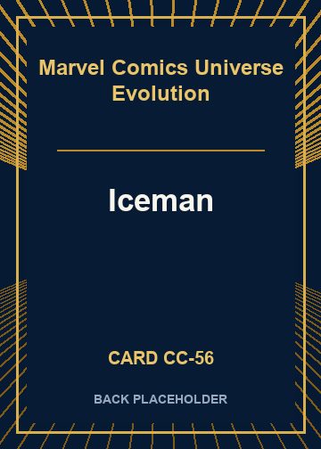Iceman back card image