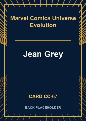 Jean Grey back card image