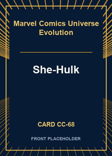 She-Hulk card thumbnail