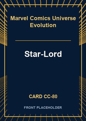 Star-Lord card thumbnail
