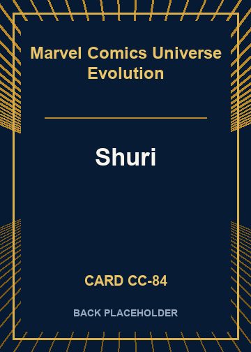 Shuri back card image